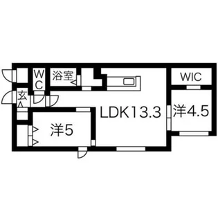グランティエラGG【3階】の間取り