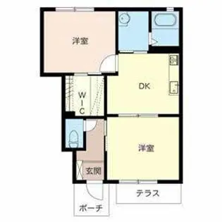 ヴェリータ・アンビエンテ【0102号室】の間取り