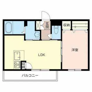 グリーンヴィラ【0202号室】の間取り