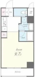 城北テラス【2階】の間取り