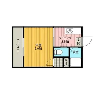 ハイム桜台【2階】の間取り