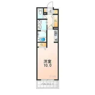 レジーナ錦小路【7階】の間取り