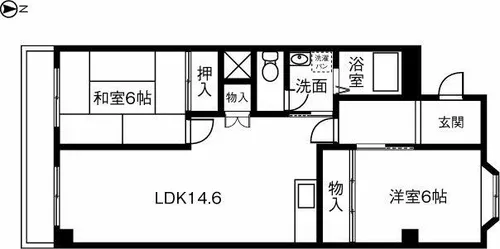 グラン・エスポワール【301号室】の間取り