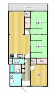 マンハイム淀川公園【6階】の間取り