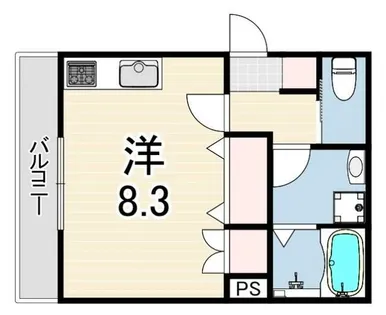 スタイル N 東園田【2階】の間取り