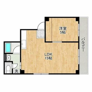 StoRKApartment南堀江【6階】の間取り