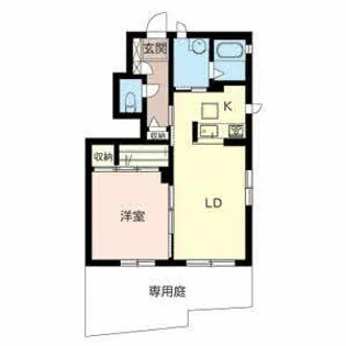 プレミールkiki B棟【0101号室】の間取り