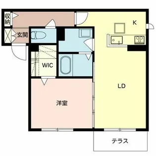 le printemps zushi【0105号室】の間取り