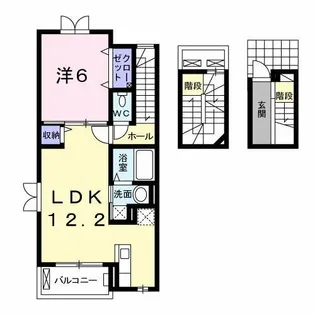セピアージュ【3階】の間取り