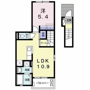 アルモニー28【2階】の間取り