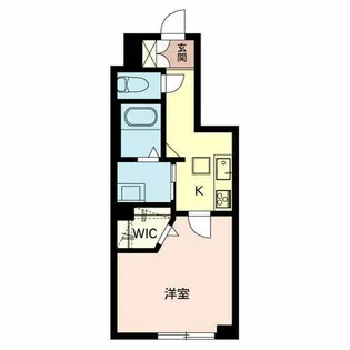 グリシーヌ【0103号室】の間取り