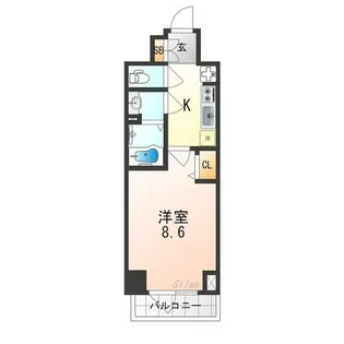 DCガーデン京都西【5階】の間取り