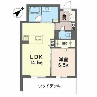アンビエラ八事【0103号室】の間取り