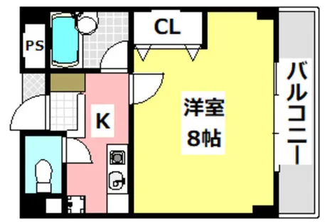 セリバノーブル【302号室】の間取り