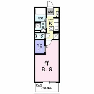 ベアレジデンス【1階】の間取り
