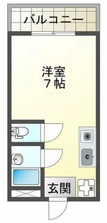 でゅお五色山【1階】の間取り