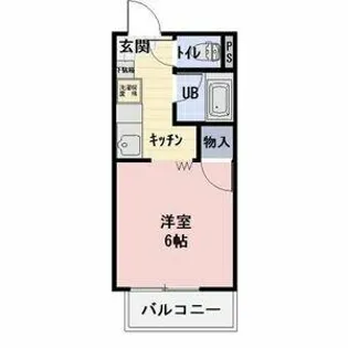 アネックス西枇杷島【102号室】の間取り