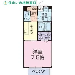 愛知県額田郡幸田町大字芦谷字南屋敷【アパート】の間取り