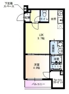 フジパレス阪急池田駅北【2階】の間取り