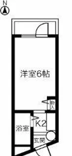 サンセット33【302号室】の間取り