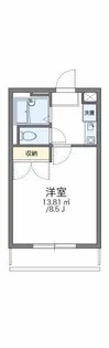 レオパレス藤本I【2階】の間取り