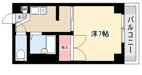 シュラインヒルズ【2階】の間取り