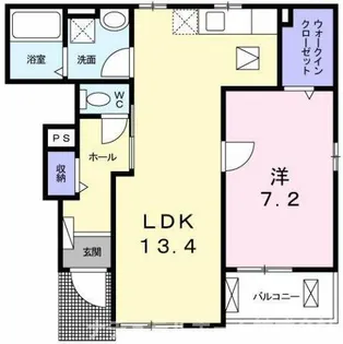 リヴィエール【1階】の間取り