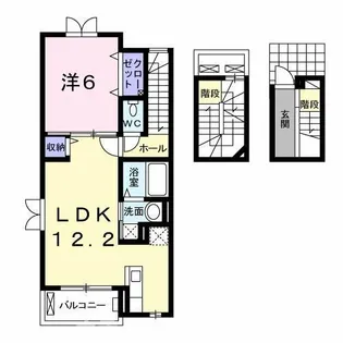 セピアージュ【3階】の間取り