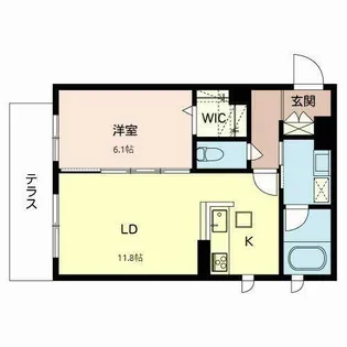 Reunir Gracias【1階】の間取り