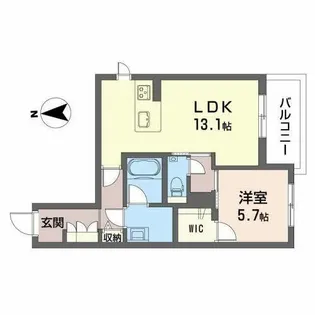 シャーメゾン SAITO【0303号室】の間取り