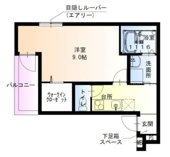 兵庫県尼崎市東難波町5丁目【アパート】の間取り