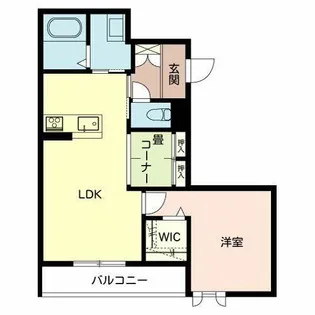 ブリリアント レジデンス【B307号室】の間取り