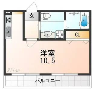 南の風 ラ・サンブラ【3階】の間取り
