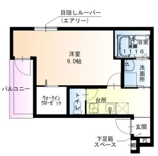 兵庫県尼崎市東難波町5丁目【アパート】の間取り