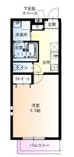 兵庫県尼崎市東難波町5丁目【アパート】の間取り