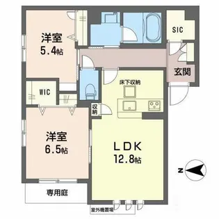 shamaison Ecracie【0101号室】の間取り