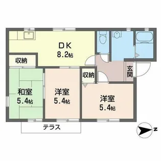 パークコート【1階】の間取り