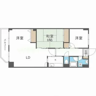 レスカーラ緑地公園【1階】の間取り