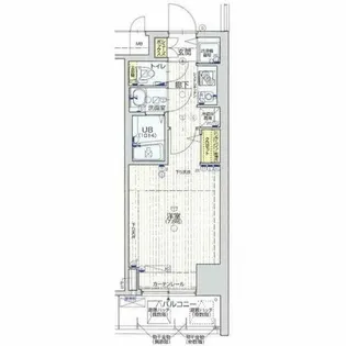 サムティ江坂レガーロ【7階】の間取り