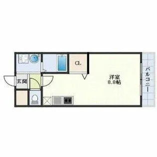 アンプルールフェールSHIBATA【1階】の間取り