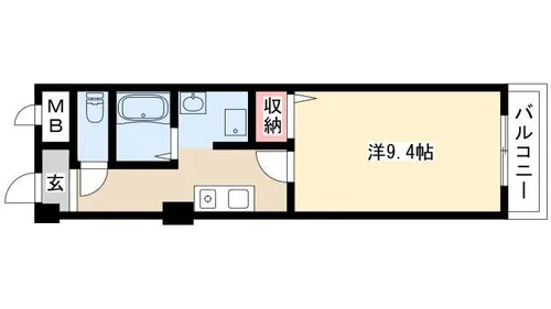 セレニール香南【1階】の間取り