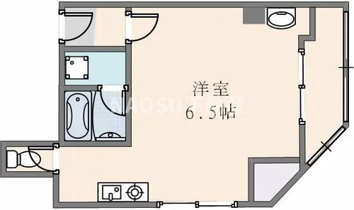 ハレービル【3F号室】の間取り