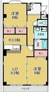 フォレスタ【2階】の間取り