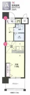 No.66 ORIENTBLD【12階】の間取り
