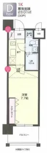 No.66 ORIENTBLD【11階】の間取り