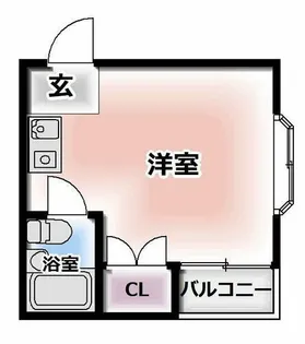 アクティ大和10【3階】の間取り