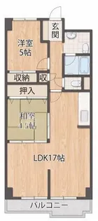 桜宮コンソルト【6階】の間取り