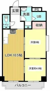 ヨゼフハイム【4階】の間取り