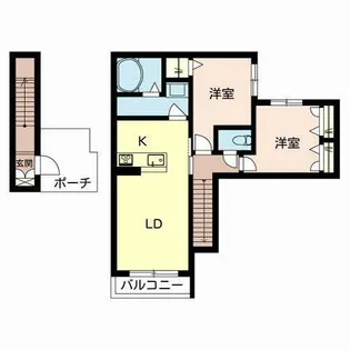 Shamaison aile furore【0201号室】の間取り