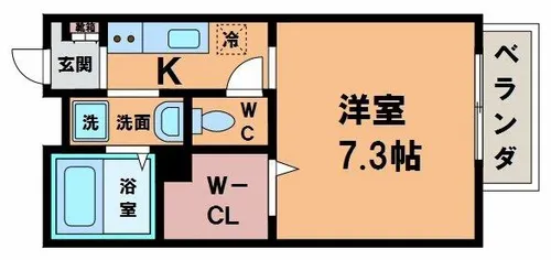 ドエル【1階】の間取り